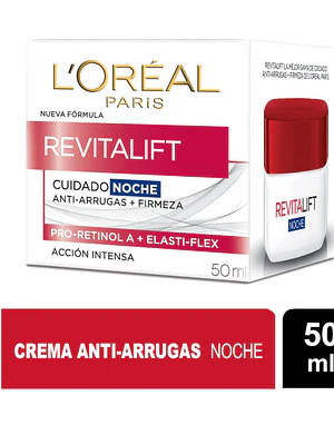 Revitalif Cuidado noche anti-arrugas 50 ml. L'oréal