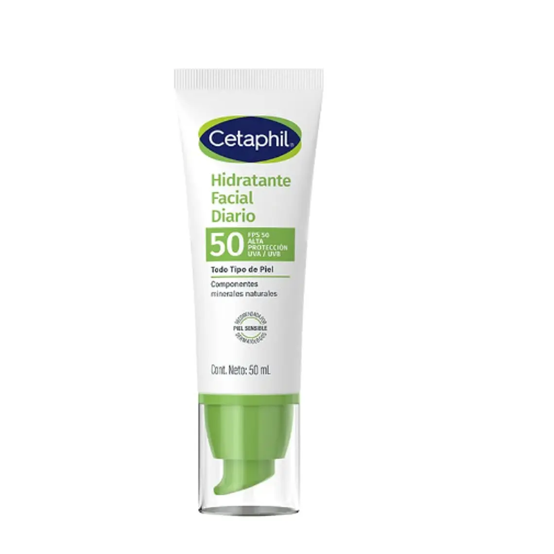 Cetaphil Hidratante facial diario FPS 50 Todo tipo de piel 50 ml. 1