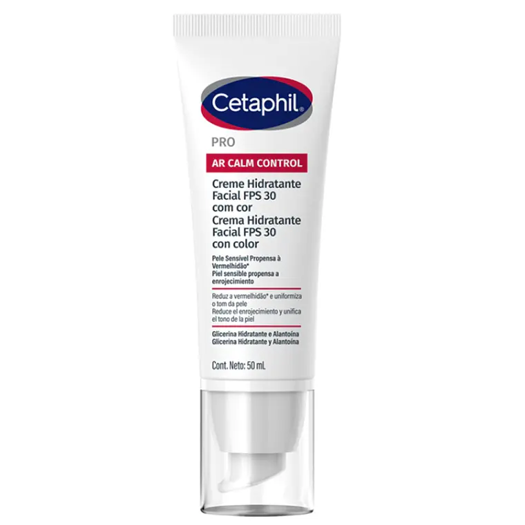 Cetaphil Pro AR Calm control Crema hidratante facial FPS 30 con color  50 ml. 1