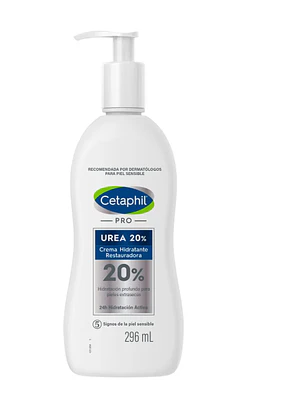 Cetaphil Pro úrea 20 % Crema hidratante corporal  296 ml.
