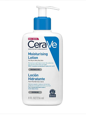 Cerave Loción hidratante 236 ml.