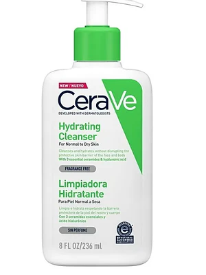 Cerave Limpiadora hidratante 237 ml.