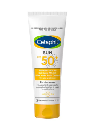 Cetaphil Protector solar facial Oil control FPS 50+ 50 ml.