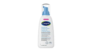 Cetaphil Espuma de limpieza suave, piel sensible 236 ml.