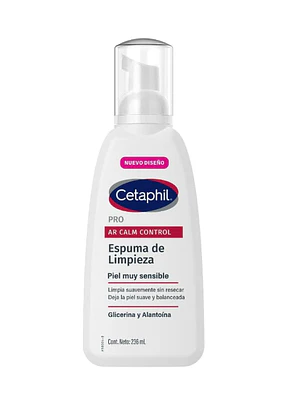 Cetaphil Pro AR Calm control Espuma de limpieza Piel sensible 226 ml.