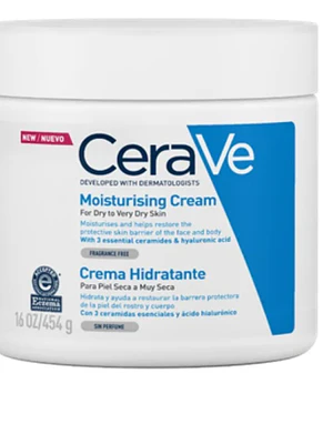 Cerave Crema hidratante 454 g.