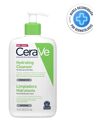 Cerave Limpiadora hidratante 473 g.
