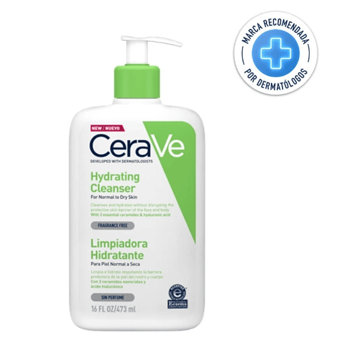 Cerave Limpiadora hidratante 473 g. 1