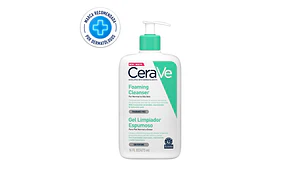 Cerave Gel limpiador espumoso 473 ml.
