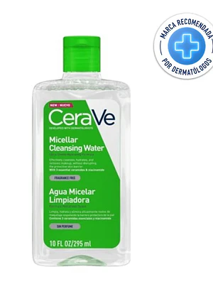 Agua micelar limpiadora 295 ml. Cerave