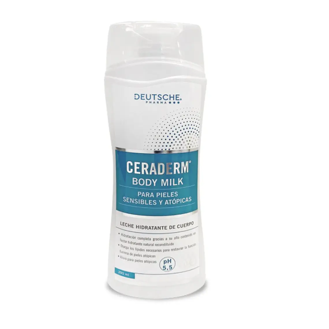 Ceraderm Body milk para pieles sensible y atópicas 290 ml. 1