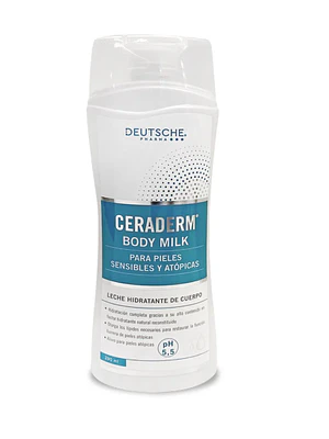 Ceraderm Body milk para pieles sensible y atópicas 290 ml.