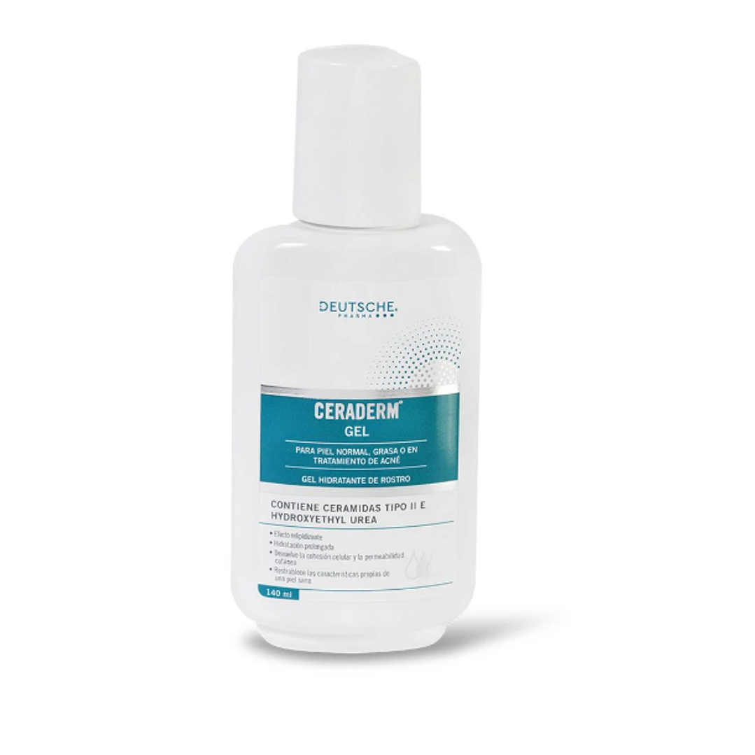 Ceraderm Gel  hidratante de rostro 140 g. 1