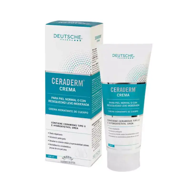 Ceraderm Crema Piel normal 200 g. 1