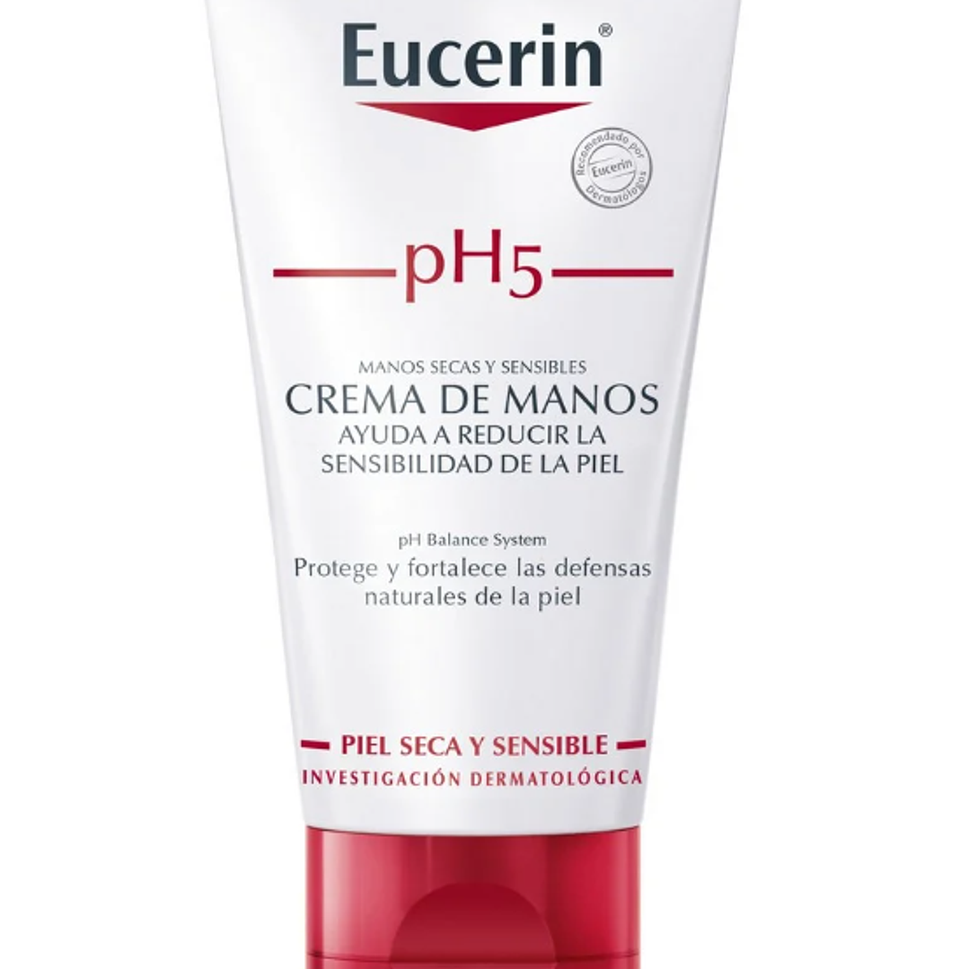 Eucerin pH5 Crema de manos Piel seca y sensible 75 ml. 1