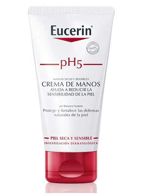 Eucerin pH5 Crema de manos Piel seca y sensible 75 ml.