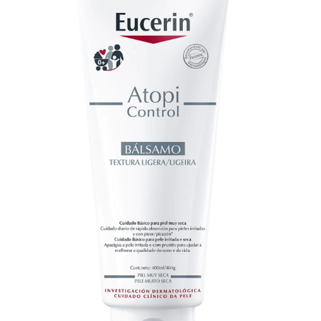 Eucerin Atopi control Bálsamo textura ligera 400 ml. 1