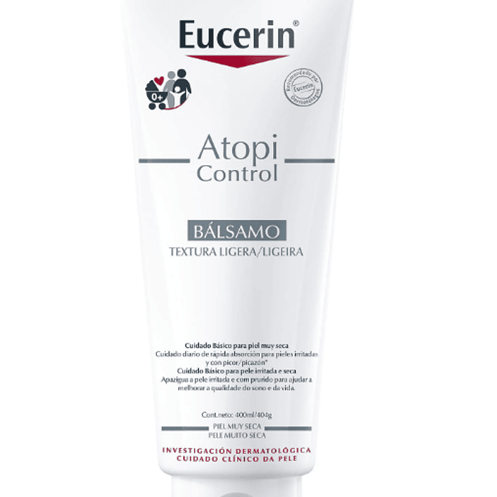 Eucerin Atopi control Bálsamo textura ligera 400 ml. 1