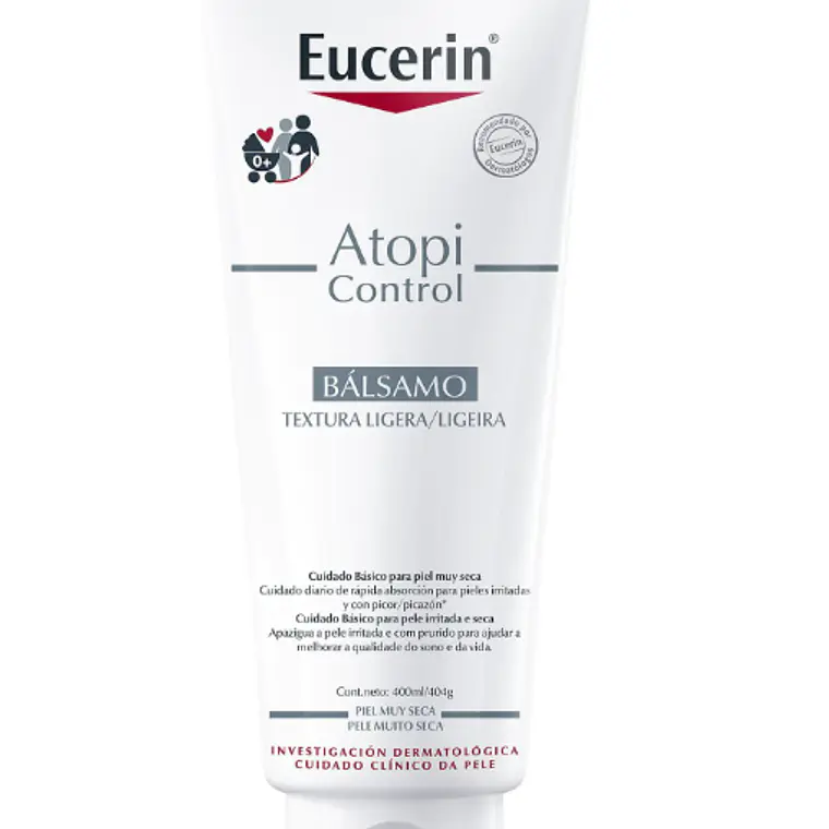 Eucerin Atopi control Bálsamo textura ligera 400 ml. 1