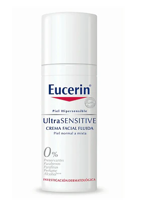 Eucerin Ultra sensitive Crema facial fluida 50 ml.