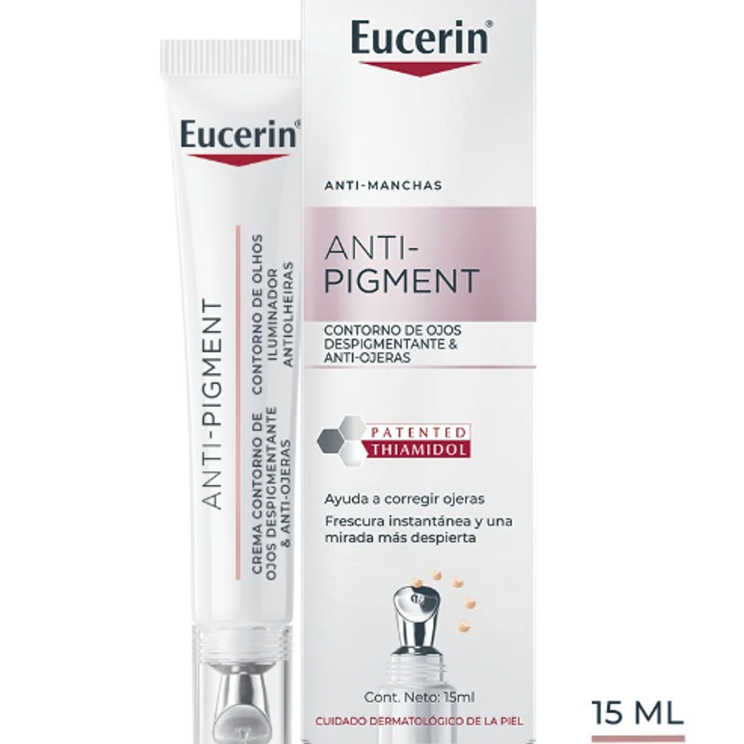 Eucerin Anti-pigmen Contorno de ojos despigmentante & anti-ojeras 15 ml. 1
