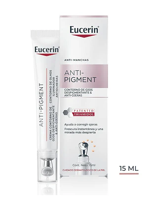 Eucerin Anti-pigmen Contorno de ojos despigmentante & anti-ojeras 15 ml.