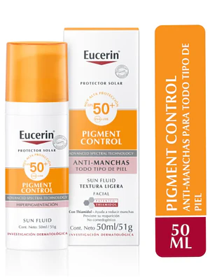 Eucerin Sun face Pigment control FPS 50 + 50 ml.