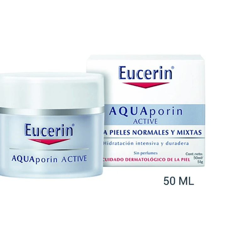 Eucerin Aquaporin Active Crema facial normal mixta 50 ml. 1