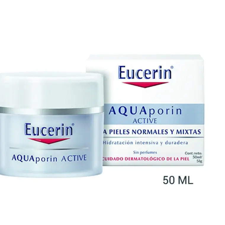 Eucerin Aquaporin Active Crema facial normal mixta 50 ml. 1