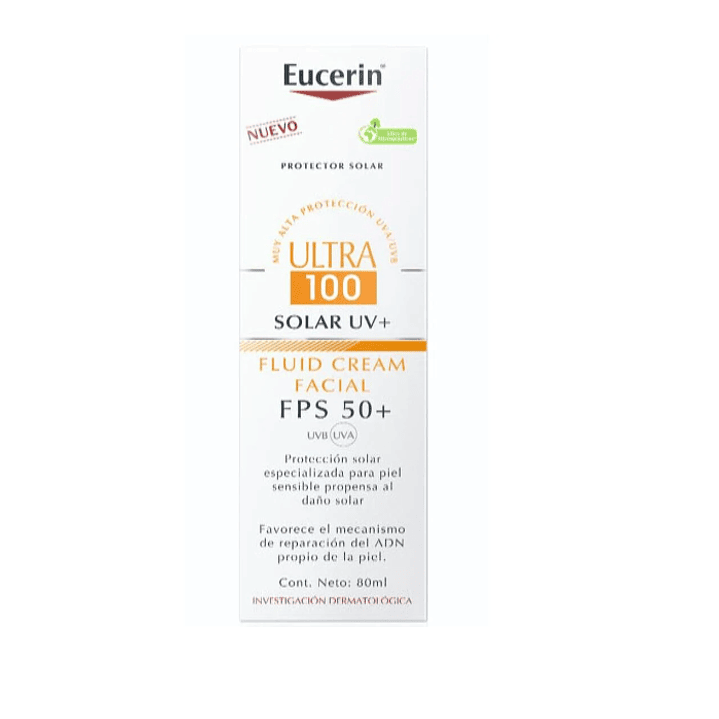 Eucerin Ultra 100 Protector solar  facial FPS 50+ 80 ml. 1