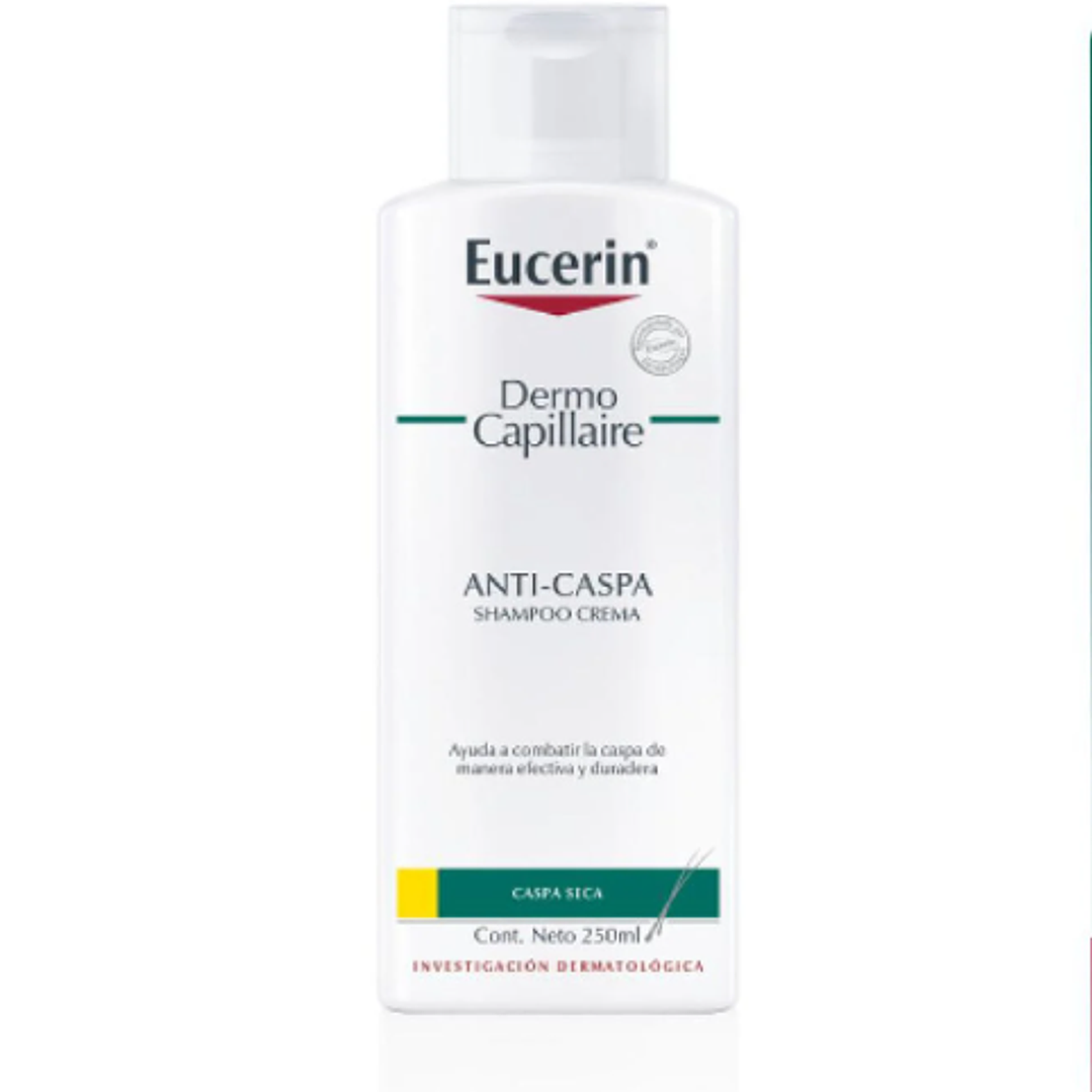 Eucerin Dermo Capillaire Shampoo gel Anti-Caspa grasa 250 ml. 1