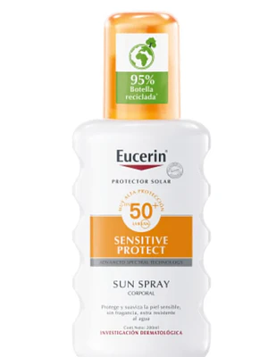 Eucerin Protector solar FPS 50+ Sensitive protect Spray 200 ml.