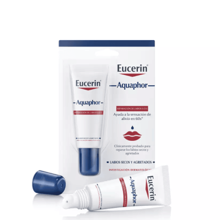 Eucerin Aquaphor Reparación de labios S.O.S 10 ml. 1