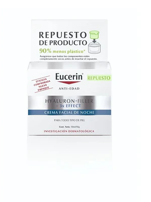 Eucerin Anti-edad Hyaluron-filler 3x effect Crema facial noche 50 ml.