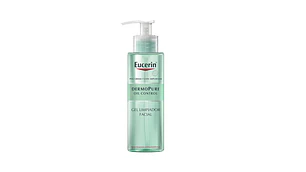 Eucerin Dermo Pure Oil control Gel limpiador facial 400 ml.
