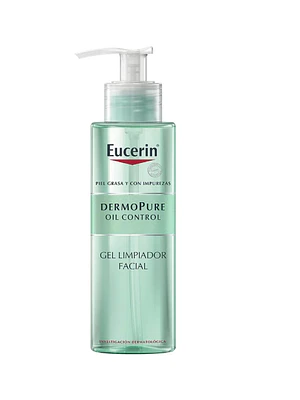 Eucerin Dermo Pure Oil control Gel limpiador facial 400 ml.