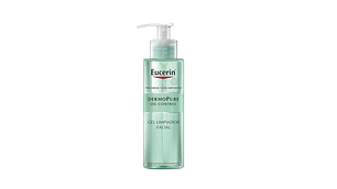 Eucerin Dermo Pure Oil control Gel limpiador facial 200 ml.