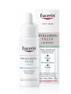 Eucerin Anti-edad Hyaluron-filler 3x effect Sérum minimizador de poros 30 ml.