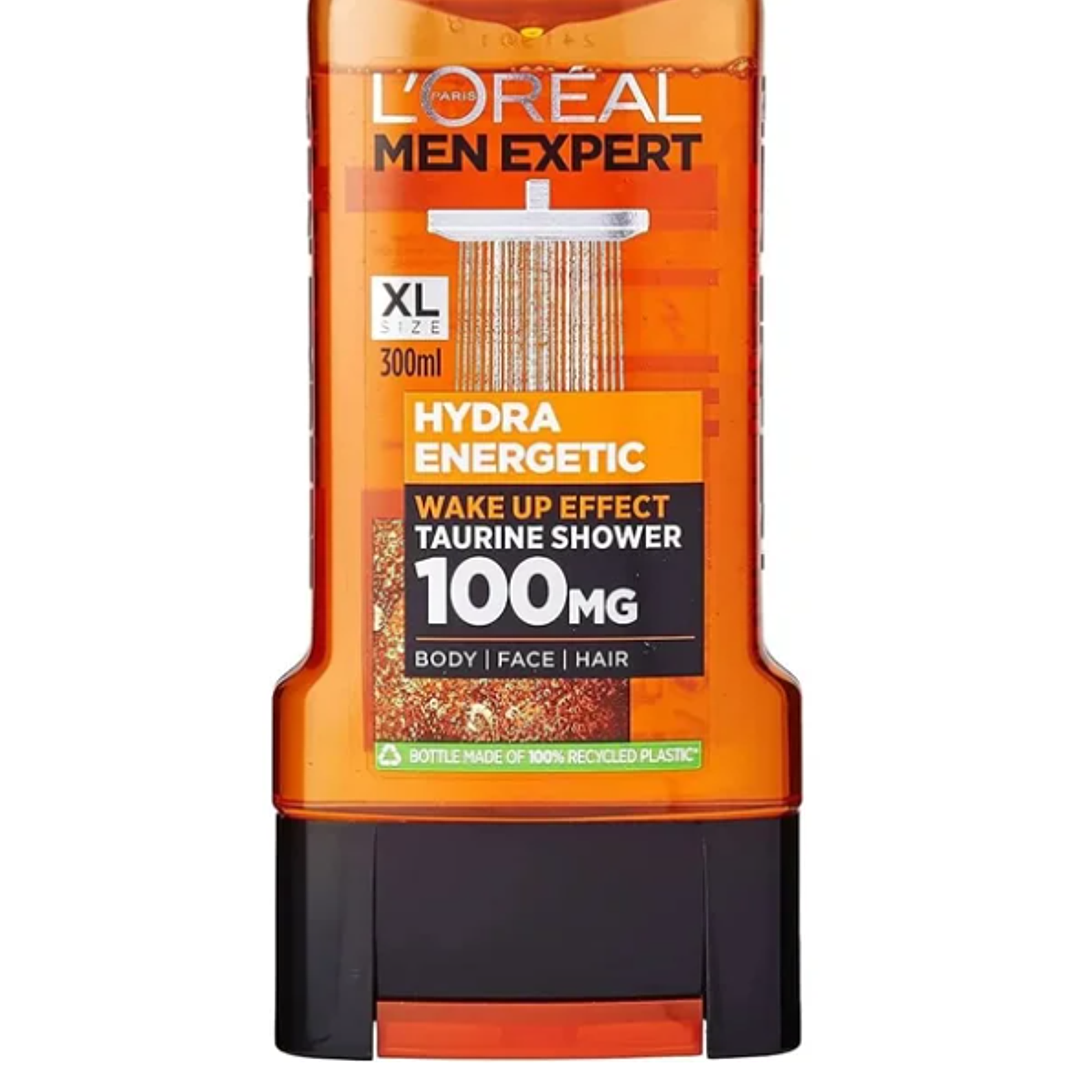 Men Expert Hydra Energetic Gel de ducha 300 ml. L'oréal 1