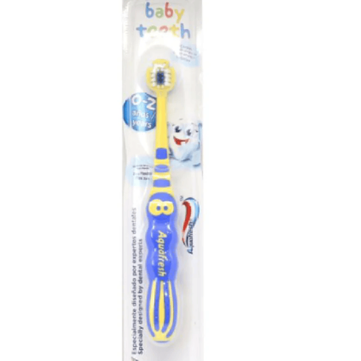 Cepillo de dientes Aquafresh baby Teeth Etapa 0 a 2 años. 1