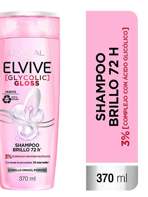 Elvive Shampoo Glycolic Gloss 370 ml. L'oréal