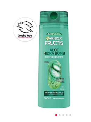 Garnier Fructis Shampoo Aloe hidra bom 350 ml.