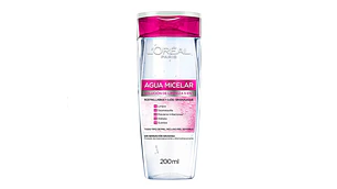 Agua Micelar Waterproof hidra-total 5, 200 ml. L'oréal.