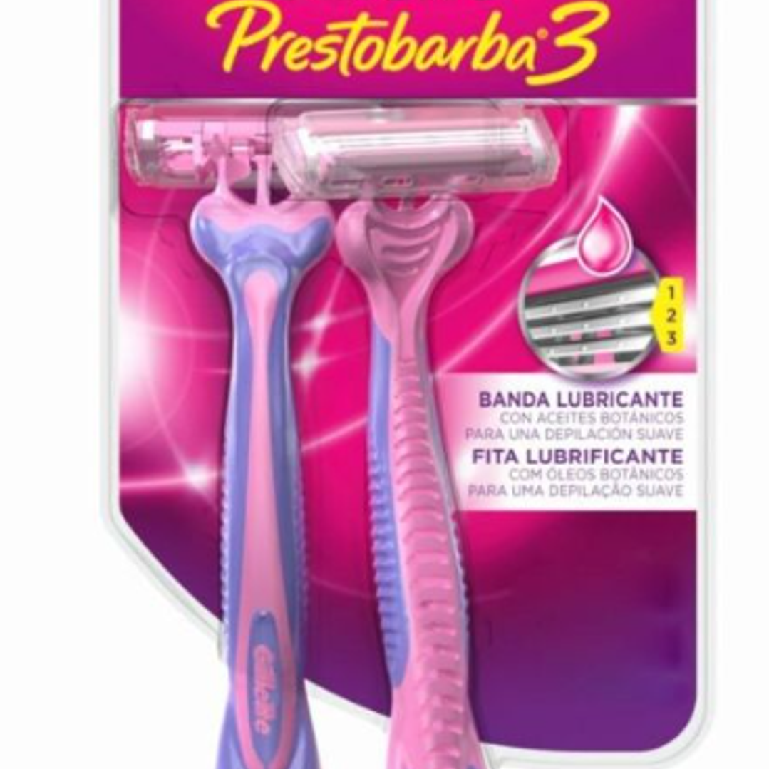 Gillete Prestobarba 3 Mujer 2 unidades. 1