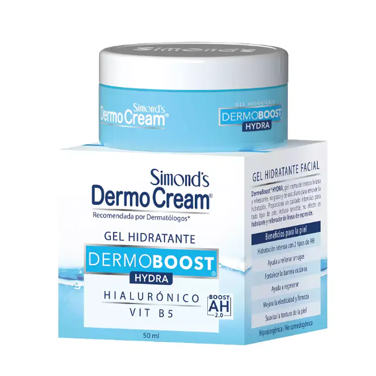 DermoCream Gel hidratante dermoboost 50 ml. Simond's 1