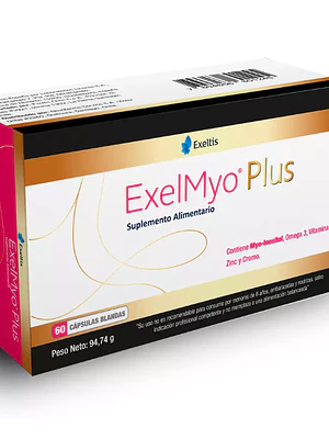ExelMyo Plus 60 Cápsulas.
