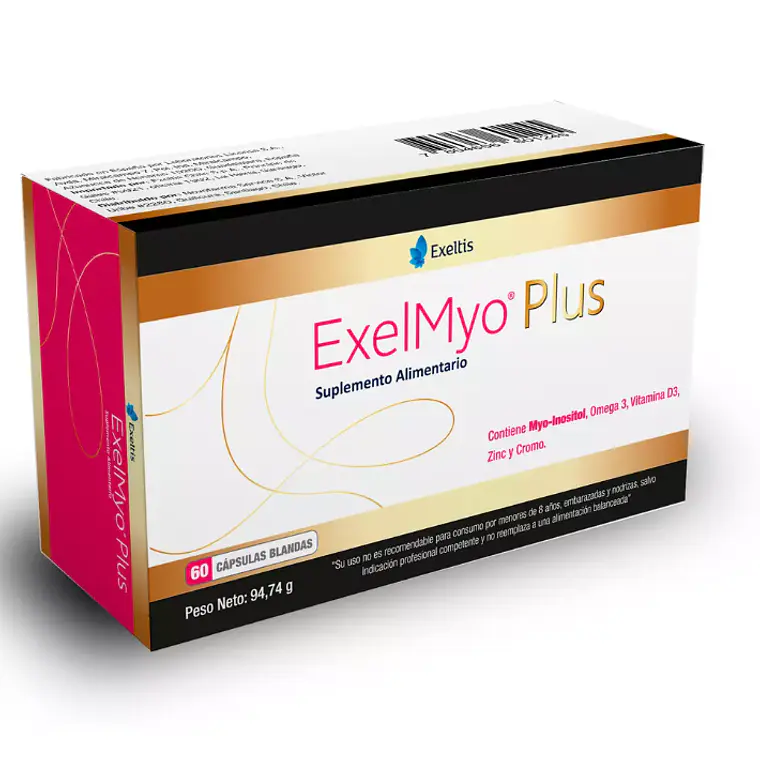 ExelMyo Plus 60 Cápsulas. 1