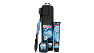 Dentalclean kit Extreme Ice Cepillo, hilo dental, pasta 50 g.