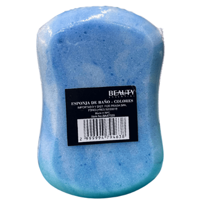 Esponja de baño Praga colores. 1