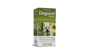 Doguivit Adulto Multivitamínico 30 Comprimidos. Uso veterinario